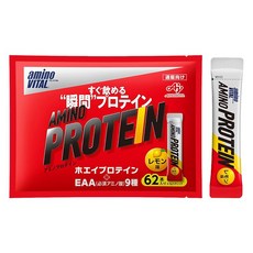 Ajinomoto 아지노모토 아미노바이탈 아미노프로テイン 레몬맛 62포
