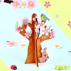 유니아트 DIY 3000 봄 벚꽃 나무 만들기 W039, 본품, 1개, 상세페이지 참조