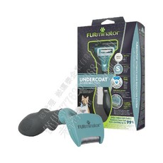 FURminator 神效專利去毛梳-短毛小型貓(S號) 寵物除廢毛/貓咪梳子 淞運泰總代理, 1個