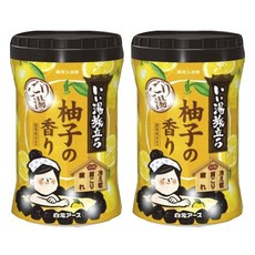 하쿠겐어스 좋은 온천 여행 니고리 탕 유자 향, 2개, 600g