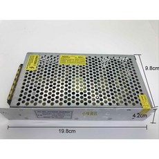 110V-220V轉12V 15A 180W變壓器 集中電源 開關電源 LED監控電源 鐵殼變壓器, 1個