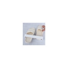루마온 슬리퍼 거치대 화이트 화장실신발걸이 무타공거치대, 2개, 혼합색상