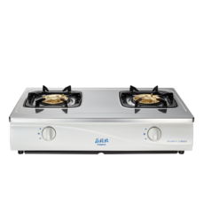 TOPAX莊頭北 TG-6001T 安全瓦斯台爐 熄火自動切斷瓦斯 不鏽鋼雙口設計, 天然氣, TG-6001T,不含安裝