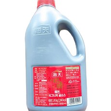 대용량 시그니처 굴 소스 만능 해천 굴 소스 업소용 2.45kg, 1개