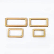 5/10Pcs 가방 스트랩에 대 한 20-50mm 금속 반지 버클 트라이 글라이드 슬라이더 걸쇠 웨 빙 개 벨트 조절, 15 AP264-LightGold