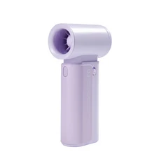 2026년형 신형 고속 휴대용 소형 터보 팬 4000mAh 미니 날개 없는 핸드헬드 USB 충전식 에어 쿨링, 03 자두