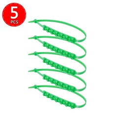 스노우체인 차량용 타이어 체인 겨울 눈 미끄럼방지 케이블 타이 야외 비상 5개 10개, 5pcs Green, 1개