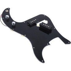 PB 베이스 플라이 로디드 픽가드 픽업 포함 기타용 긁힘 방지 거북이 등껍질 무늬 디자인 나사 연주자용 2357538, PB 베이스 플라이 로디드 픽가드 픽업 포함 기타용 긁