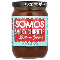소모스 스모키 치폴레 살사 미디엄 340g(12oz) SSO-63217