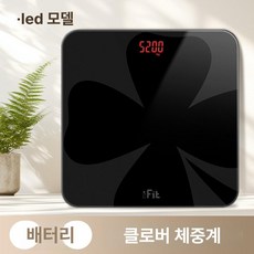 체성분 FITDAYS 측정기 전극 체중계 생물 저울, 1개, 정밀 체중계 1단계 숨김 화면 블랙 배터리, 기본 모델명/품번