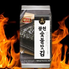 광천 숯불맛김 도시락(4g*32봉)1개, 4g, 32개