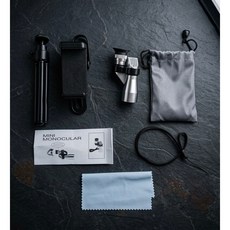 迷你拐角單筒望遠鏡 手機望遠鏡 FMC鍍膜, 全配