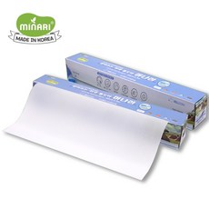 국내산 잘라쓰는 위생적인 미나리 롤도마 일회용도마 30cmx3m, 1개, 흰색