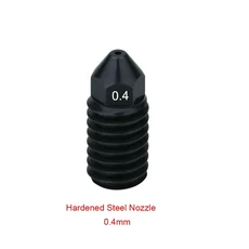 Anycubic Kobra3 Max용 업그레이드된 일체형 노즐 티타늄 합금 목구멍 0.25/0.4/0.6/0.8mm 3, 03 0.4 steel nozzle, 04 1 pc