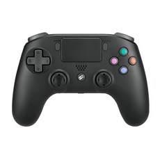 Flashfire PS4 無線手把 藍芽 支援 PC Steam Epic (一起玩), 黑色 P201BK, 1個, 單一商品