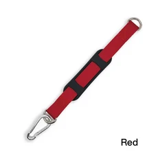 1PC 풀업 보조 미끄럼 방지 손목 스트랩 수평 바 트레이닝 벨트 지지대 헬스 서스펜션 스트레칭 장비, 빨간