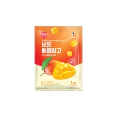 CJ 애플망고 다이스, 1개, 1kg