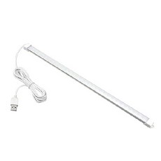 USB 독서실 책상 주방 공부 학습용 전등 휴대용 조명 단색 LED 바, LED바 단색 50cm, 1개