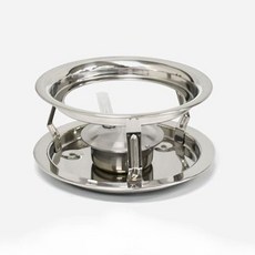 스텐 미니화로 고체연료워머, 1개, 소(16.3x8.3cm)