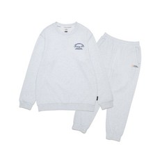 내셔널지오그래픽 키즈 K253UPB901 맨투맨 SET WHITE MELANGE 843743