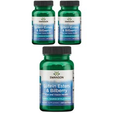 Swanson 斯旺森 葉黃素酯&山桑子複方軟膠囊, 120顆, 3罐