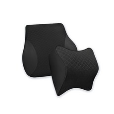 고급형/차랑용 메모리폼 목쿠션/차량용품/등쿠션