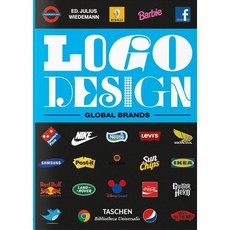 LOGO Design. Global Brands, Taschen, Wiedemann, Julius, 9783836576758