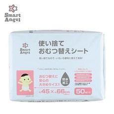 西松屋 Smart Angel 拋棄式防水尿墊 25片 50片 尿布墊 寶寶尿墊 防溼尿墊 一次性防水尿墊, 1個