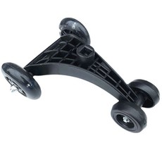 兒童扭扭車配件 寶寶搖擺車 妞妞車前後輪 閃光靜音軲轆輪胎 腳架含輪子 通用型兒童車配件 全套三角架靜音滑行, 1個, 方孔前三角*黑色靜音閃光輪