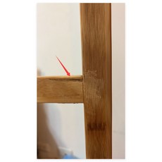 AOLE 楠竹轉角衣帽架 臥室落地掛衣架 床邊簡易 北歐風 小戶型置物架, 原木色【微瑕疵】不影響正常使用