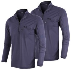 artland 男款拉鍊式彈力運動服 2入