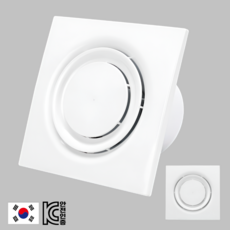 도리도리 욕실 화장실 저소음 슬림형 환풍기 DWV-09DRB 아파트 가정용 자가설치, 화이트