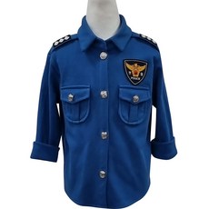 RAINBOW TREE 孩童萬聖節T恤棉質警服服裝