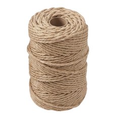 황마끈 포장끈 선물포장 마끈 롤 공예 DIY 대용량 황마로프, 1개, 6mm, 베이지 50M 1개, 6mm, 베이지 50M