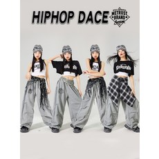 초등 블랙 민소매 걸그룹 바지 댄스의상 걸스힙합 댄스복