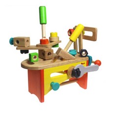 어린이 안전한 공구놀이 원목 공구테이블세트 공구놀이세트 장난감