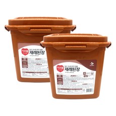 이츠웰 재래식 된장 6.5kg 1BOX(6.5kg X 2개) / 업소용/ 대용량, 2개