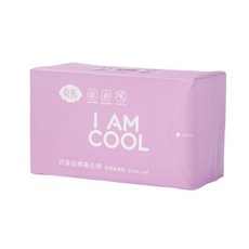 良爽 COOL系列 涼感衛生棉 花香植萃涼感 30cm/7片, 1個, I AM COOL夜用加長【深紫】