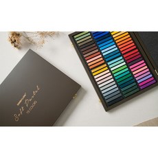 SIMBALION 雄獅 72色軟式粉彩木盒 SP-72, 1個