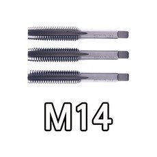 핸드탭 수동탭 암나사 볼트 너트 나사산, 스마토 핸드탭 M14, 1개