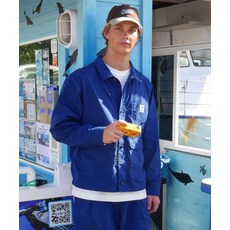 코닥 KODAK 메일러 가먼트워싱 자켓 BLUE 221339