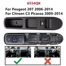 푸조 호환 207 2000-2014 307 407 6554KT 6554QC 6490EH 6490AJ 시트로엥 C3용 파워 윈도우 스위치 리프터, 01 6554QK
