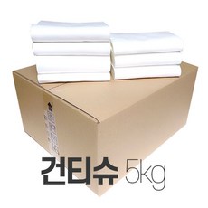 대용량 건티슈 5Kg(박스무게 포함), 1개, 5kg
