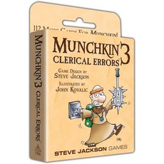 Steve Jackson Games Munchkin 3 - 사무용 오류 멀티