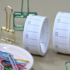 다온58 체크리스트 메모 팔찌 S 직장인