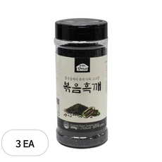 아따꼬시네 우영식품 통주물에서 볶아 더욱 고소한 볶음흑깨, 200g, 3개
