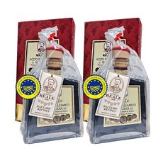 아체타이아 레아레 모데나 10년숙성 발사믹 IGP(유럽연합인증) 2병 묶음 실속팩, 250ml, 2개