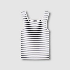 JAJU 여 강연 스퀘어넥 민소매 니트 J116202730057 670641