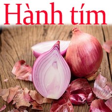 Thomy 베트남 샬롯(Shallot) Hanh tim 미니 보라색 300g 500g 1KG 2KG, 1개