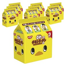 NISSIN 食品 0秒炸雞拉麵 零食版 迷你尺寸 3種組合包 90g 9包, 9個